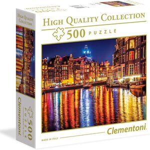 NEW Clementoni High Quality Collection Amsterdam Puzzle 500 Pieces